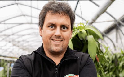 Pierre Guyomar, cultive la vanille en Bretagne